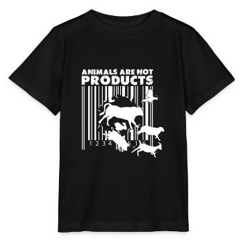 Les animaux ne sont pas des produits Protection des animaux Droits des animaux - T-shirt bio MINI CREATOR Stanley/Stella Enfant - noir - Devant - Mikhail (115cm)
