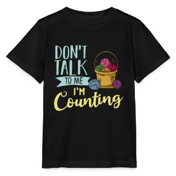 Crochet Knitting Knitting Needles Crochet Needle - Stanley/Stella MINI CREATOR Kids’ T-Shirt - black - Front - Mikhail (115cm)