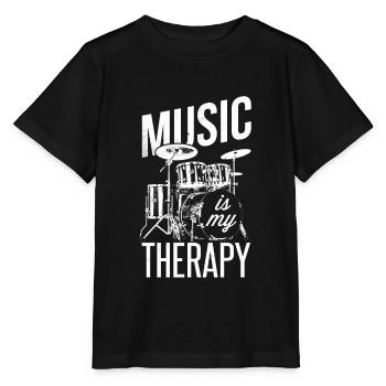 percussion - Stanley/Stella MINI CREATOR Kids’ T-Shirt - black - Front - Mikhail (115cm)
