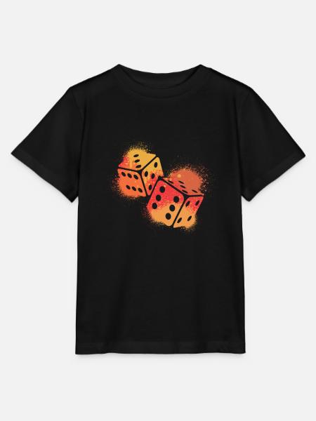 Retro Vintage Brettspiel - Stanley/Stella Kinder T-Shirt MINI CREATOR  - Schwarz