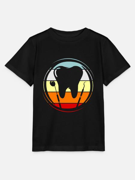 Zahnarzt - Stanley/Stella Kinder T-Shirt MINI CREATOR  - Schwarz