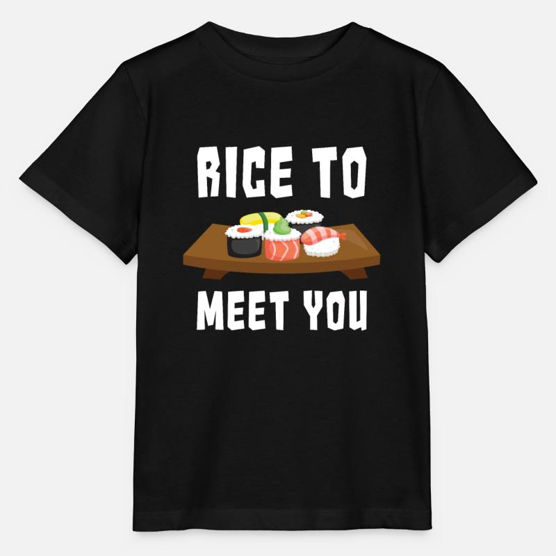 Sushi - T-shirt bio MINI CREATOR Stanley/Stella Enfant - noir
