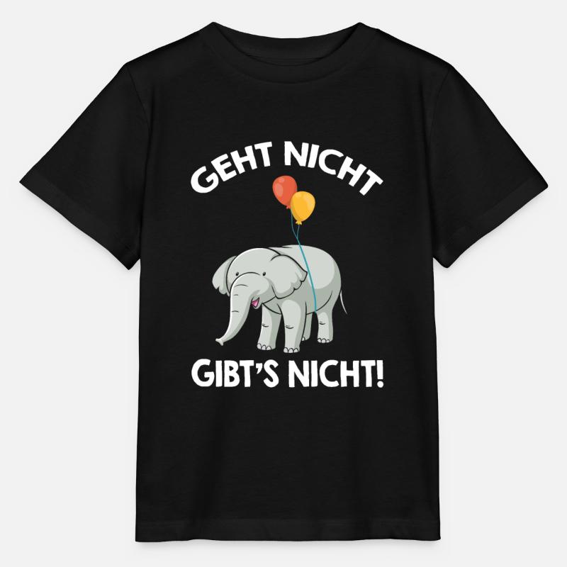 Geht nicht gibts nicht - Stanley/Stella Kinder T-Shirt MINI CREATOR - Schwarz