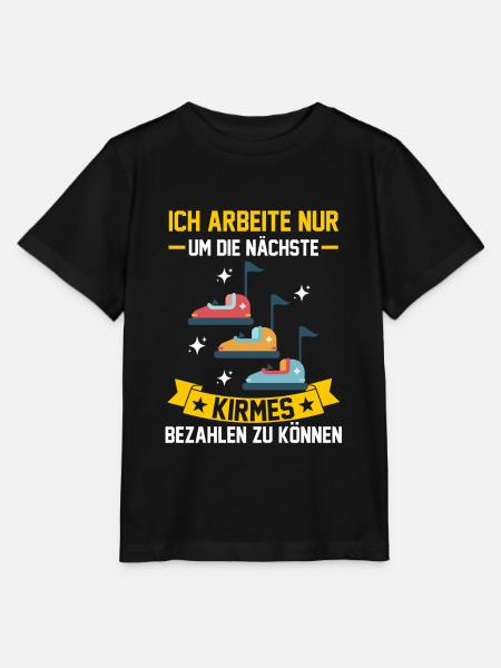 Schausteller Jahrmarkt Freizeitpark Kirmes - Stanley/Stella Kinder T-Shirt MINI CREATOR - Schwarz