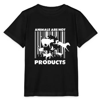 Les animaux ne sont pas des produits Protection des animaux Droits des animaux - T-shirt bio MINI CREATOR Stanley/Stella Enfant - noir - Devant - Mikhail (115cm)