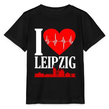 Leipzig - T-shirt bio MINI CREATOR Stanley/Stella Enfant - noir - Devant - Mikhail (115cm)
