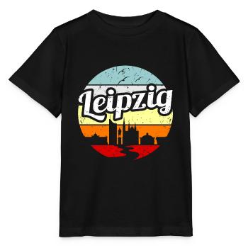 Leipzig - Stanley/Stella Kinder T-Shirt MINI CREATOR  - Schwarz - Vorne - Mikhail (115cm)