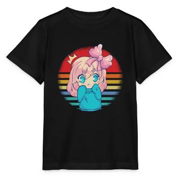 Anime - T-shirt bio MINI CREATOR Stanley/Stella Enfant - noir - Devant - Mikhail (115cm)