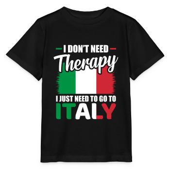 Italy - Stanley/Stella MINI CREATOR Kids’ T-Shirt - black - Front - Mikhail (115cm)