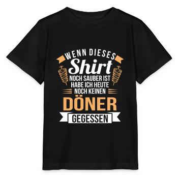Döner - T-shirt bio MINI CREATOR Stanley/Stella Enfant - noir - Devant - Mikhail (115cm)