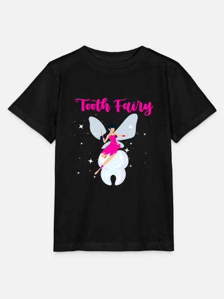Tooth Fairy - Geschenk - Stanley/Stella Kinder T-Shirt MINI CREATOR  - Schwarz