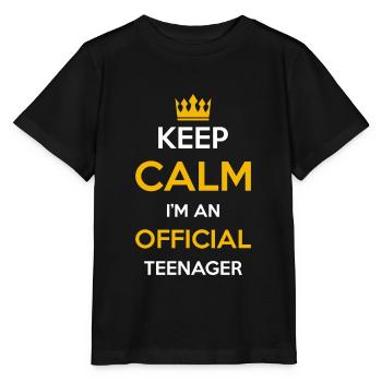 Official Teen Gift - Stanley/Stella MINI CREATOR Kids’ T-Shirt - black - Front - Mikhail (115cm)