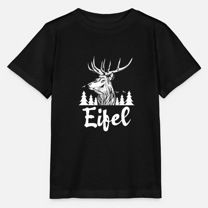 Eifelkind Eifel Heimat Eifelkinder - Stanley/Stella Kinder T-Shirt MINI CREATOR  - Schwarz