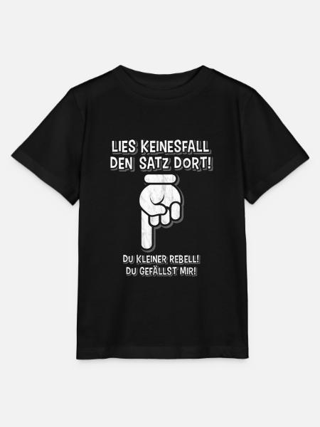 Lustiger Spruch - Stanley/Stella Kinder T-Shirt MINI CREATOR - Schwarz
