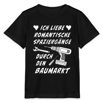 ROMANTISCHE SPAZIERGÄNGE - Stanley/Stella Kinder T-Shirt MINI CREATOR  - Schwarz - Vorne - Mikhail (115cm)