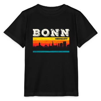 Bonn - T-shirt bio MINI CREATOR Stanley/Stella Enfant - noir - Devant - Mikhail (115cm)