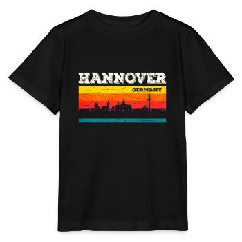 Hannover - Stanley/Stella Kinder T-Shirt MINI CREATOR  - Schwarz - Vorne - Mikhail (115cm)