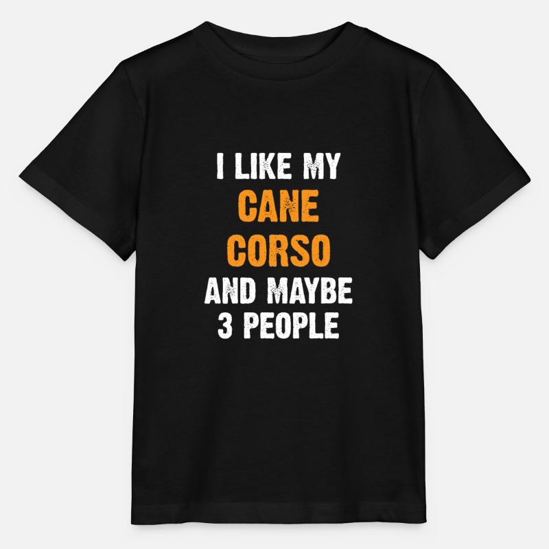 CANE CORSO - Canédage - T-shirt bio MINI CREATOR Stanley/Stella Enfant - noir