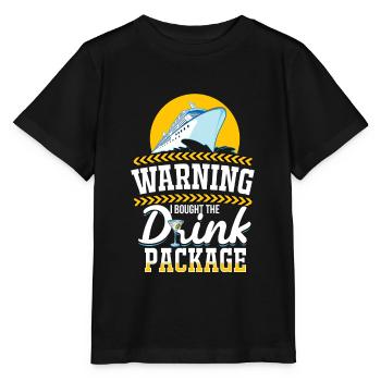 Bateau de croisière - T-shirt bio MINI CREATOR Stanley/Stella Enfant - noir - Devant - Mikhail (115cm)