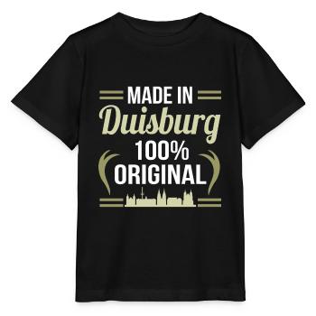Duisburg - Stanley/Stella Kinder T-Shirt MINI CREATOR  - Schwarz - Vorne - Mikhail (115cm)