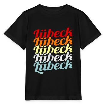 Lübeck - Stanley/Stella Kinder T-Shirt MINI CREATOR  - Schwarz - Vorne - Mikhail (115cm)