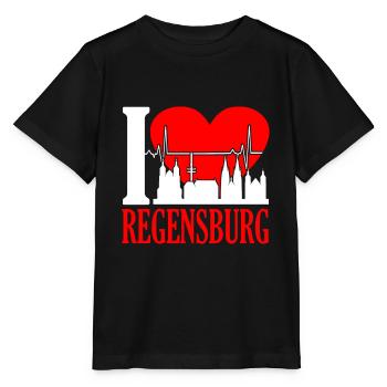 Regensburg - Stanley/Stella Kinder T-Shirt MINI CREATOR  - Schwarz - Vorne - Mikhail (115cm)