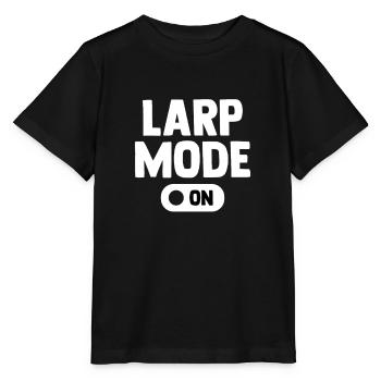Larp-Modus - Stanley/Stella Kinder T-Shirt MINI CREATOR  - Schwarz - Vorne - Mikhail (115cm)
