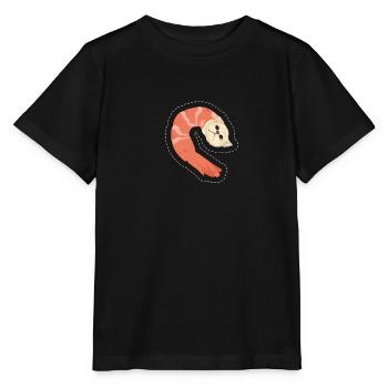 Katze Shrimp - Stanley/Stella Kinder T-Shirt MINI CREATOR  - Schwarz - Vorne - Mikhail (115cm)