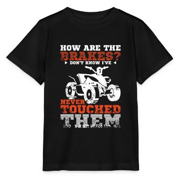 Brakes Quad Atv - Stanley/Stella MINI CREATOR Kids’ T-Shirt - black - Front - Mikhail (115cm)