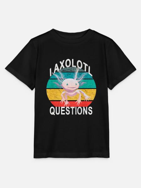 Axolotl. I Axolotl Questions. Lustiges Axolotl - Stanley/Stella Kinder T-Shirt MINI CREATOR - Schwarz