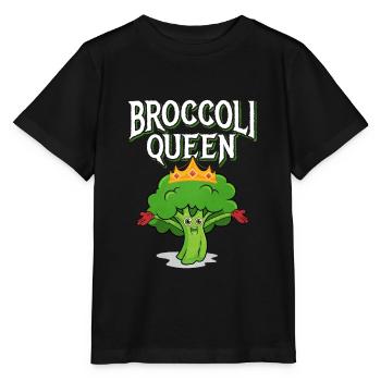 Broccoli - Stanley/Stella MINI CREATOR Kids’ T-Shirt - black - Front - Mikhail (115cm)