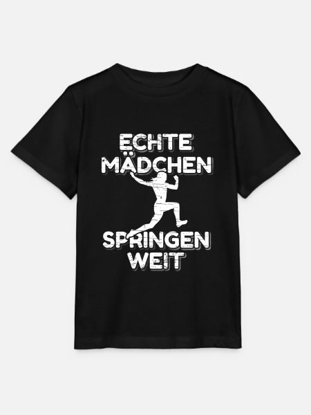 Weitsprung - Stanley/Stella Kinder T-Shirt MINI CREATOR - Schwarz