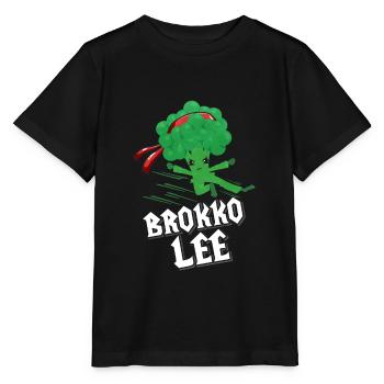 Broccoli - Stanley/Stella MINI CREATOR Kids’ T-Shirt - black - Front - Mikhail (115cm)