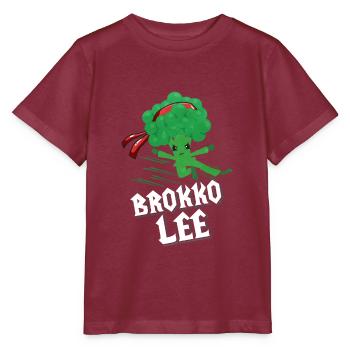 Brocolis - T-shirt bio MINI CREATOR Stanley/Stella Enfant - bordeaux - Devant - Kain (125cm)
