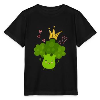 Brocolis - T-shirt bio MINI CREATOR Stanley/Stella Enfant - noir - Devant - Mikhail (115cm)