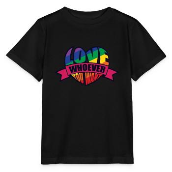 Gay Pride - Stanley/Stella Kinder T-Shirt MINI CREATOR  - Schwarz - Vorne - Mikhail (115cm)