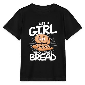 Bread - Stanley/Stella MINI CREATOR Kids’ T-Shirt - black - Front - Mikhail (115cm)