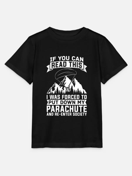 Paragleiter Gleitschirmfliegen Paragleiten - Stanley/Stella Kinder T-Shirt MINI CREATOR  - Schwarz