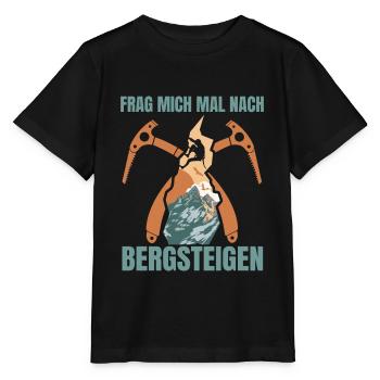 Alpinisme Randonnée Alpiniste Alpiniste - T-shirt bio MINI CREATOR Stanley/Stella Enfant - noir - Devant - Mikhail (115cm)