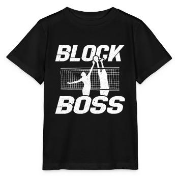 Volleyball Beach Volleyball - Stanley/Stella MINI CREATOR Kids’ T-Shirt - black - Front - Mikhail (115cm)