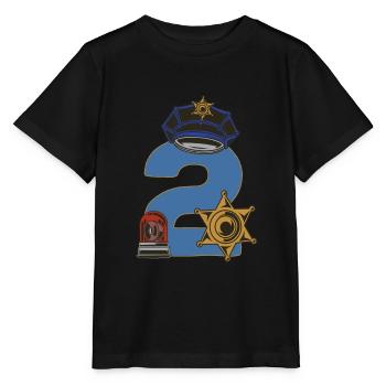 I've been a kid's birthday party police for 2 years - Stanley/Stella MINI CREATOR Kids’ T-Shirt - black - Front - Mikhail (115cm)