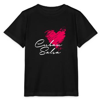 Cuban Salsa Salsa Dance - Stanley/Stella Kinder T-Shirt MINI CREATOR  - Schwarz - Vorne - Mikhail (115cm)