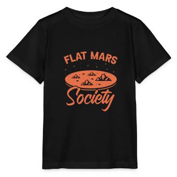 Flat Mars Society - Stanley/Stella MINI CREATOR Kids’ T-Shirt - black - Front - Mikhail (115cm)
