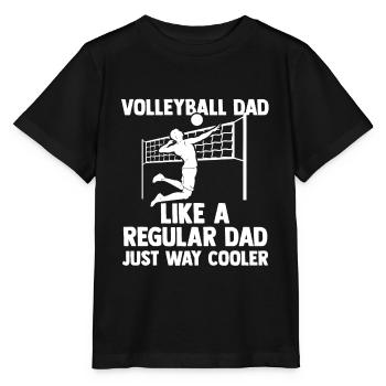 Volley-ball beach volley - T-shirt bio MINI CREATOR Stanley/Stella Enfant - noir - Devant - Mikhail (115cm)