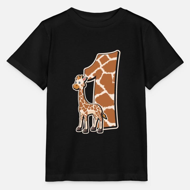 1st birthday - Stanley/Stella MINI CREATOR Kids’ T-Shirt - black