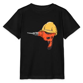 Craftsman - Stanley/Stella MINI CREATOR Kids’ T-Shirt - black - Front - Mikhail (115cm)
