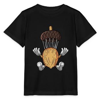 Parachute Gland Chêne - T-shirt bio MINI CREATOR Stanley/Stella Enfant - noir - Devant - Mikhail (115cm)