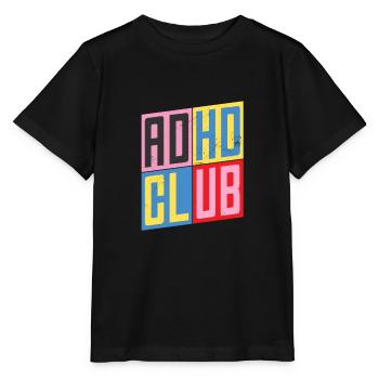 Club TDAH / Déficit de l’attention Hyperactivité - T-shirt bio MINI CREATOR Stanley/Stella Enfant - noir - Devant - Mikhail (115cm)