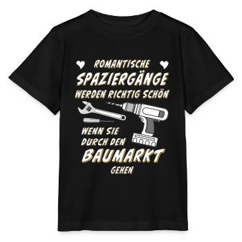 ROMANTISCHE SPAZIERGÄNGE - Stanley/Stella Kinder T-Shirt MINI CREATOR  - Schwarz - Vorne - Mikhail (115cm)