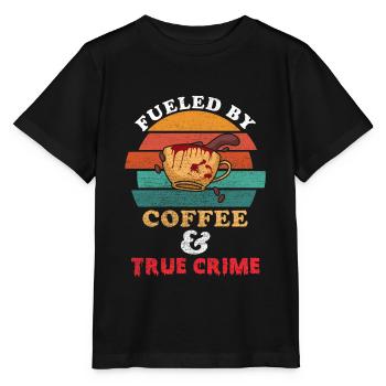 True Crime - Stanley/Stella MINI CREATOR Kids’ T-Shirt - black - Front - Mikhail (115cm)